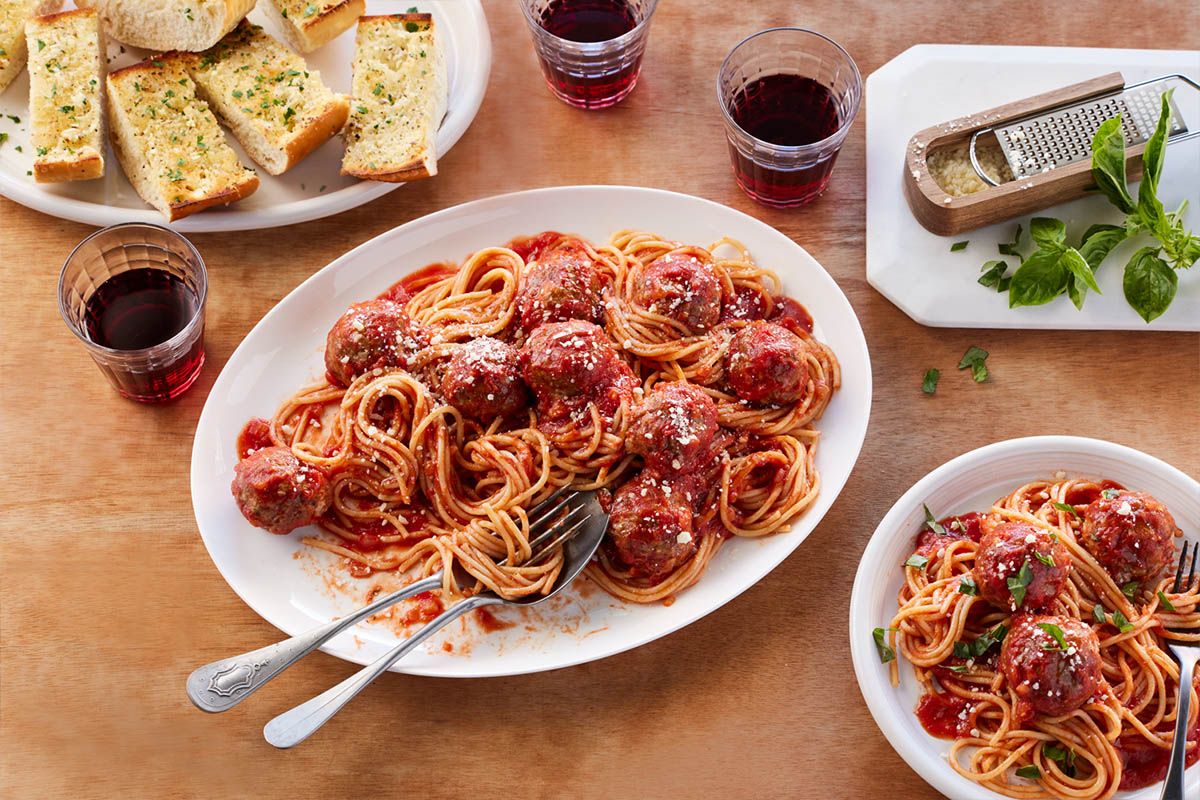 Easy Spaghetti and Meatballs Contadina®